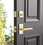 Trask Rectangular Interior Door Hardware Tube Latch Set With Lever