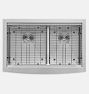 Verona Double Apron Workstation Kitchen Sink - 33" - 60/40 Double Bowl