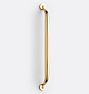 Massey Appliance Pull, 12" - Unlacquered Brass