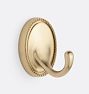 Axel Single Hook, Aged Brass