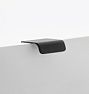 Barrington Outdoor Edge Pull, 2" - Black Oxide