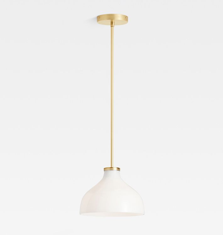 Folk Abigail Glass Soft Cone Pendant | Rejuvenation