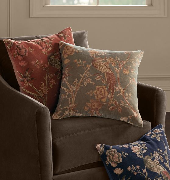 Phoebe Velvet Pillow Cover by Rejuvenation