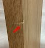 Open Box: Floating Wood Shelf with 2"H (12"D x 48"W) - White Oak