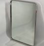 Open Box: Rounded Rectangle Metal Framed Mirror (24" x 36") - Polished Nickel