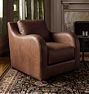 Reeseville Leather Swivel Chair