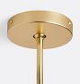 Poplar Pendant, Metal Shade