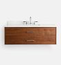 Geneva Wall Mount Single Vanity, 48"