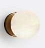 Allenglade SINGLE Sconce, Heritage Brass