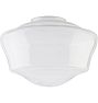 16in. Ogee Schoolhouse Shade, 6" Fitter