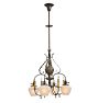 Vintage Classical Revival Chandelier with Ornate Acanthus
