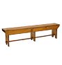 Vintage Traditional 19th Century Drop Leaf Pine Bench