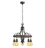Vintage Classical Revival Ring Chandelier