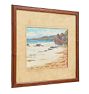 Vintage Coastal Watercolor