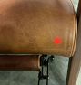 Open Box: Glenn Leather Recliner Chair - Distressed Pure Leather Saddle, Walnut