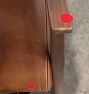 Open Box: Glenn Leather Recliner Chair - Distressed Pure Leather Saddle, Walnut