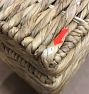 Open Box: Stafford Oversized Lidded Basket (36"W x 18.5"H) - Natural