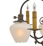Vintage Classical Revival Chandelier with Ornate Acanthus