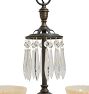 Vintage Classical Revival Crystal Chandelier