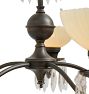 Vintage Classical Revival Crystal Chandelier