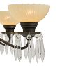Vintage Classical Revival Crystal Chandelier
