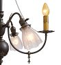 Vintage Classical Revival Gas and Electirc Chandelier