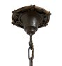 Vintage Classical Revival Ornate Ironwork Chandelier