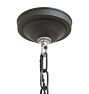 Vintage Mid Century Modern Chrome Chandelier