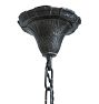 Vintage Spanish Revival Wrought Iron Chandelier