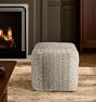 Kaia Corded Pouf