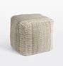 Kaia Corded Pouf
