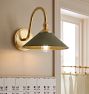 Theo Sconce, Painted Brass Shades