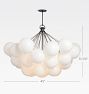 Arlo Cluster Chandelier, 45" Width