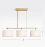 Adeline 44" Triple Linear Pendant
