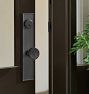 Maverick Bronze Exterior Door Hardware Tube Latch Set
