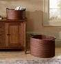 Rinna Rattan Oval Basket