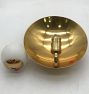 Open Box: Angelise Sconce (10") - Aged Brass, Alabaster