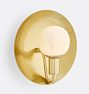 Open Box: Angelise Sconce (10") - Aged Brass, Alabaster