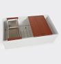 Roseburg Fireclay Single Workstation Kitchen Sink