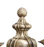 Vintage Classical Revival 2-Candle Sconce