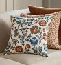 Pomegranate Floral Pillow Cover