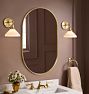 Metal Framed Pill Mirror