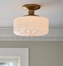 Eastmoreland 6" Fitter Semi-Flush Mount
