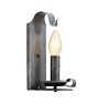 Vintage Colonial Revival Primitive Single Light Sconce