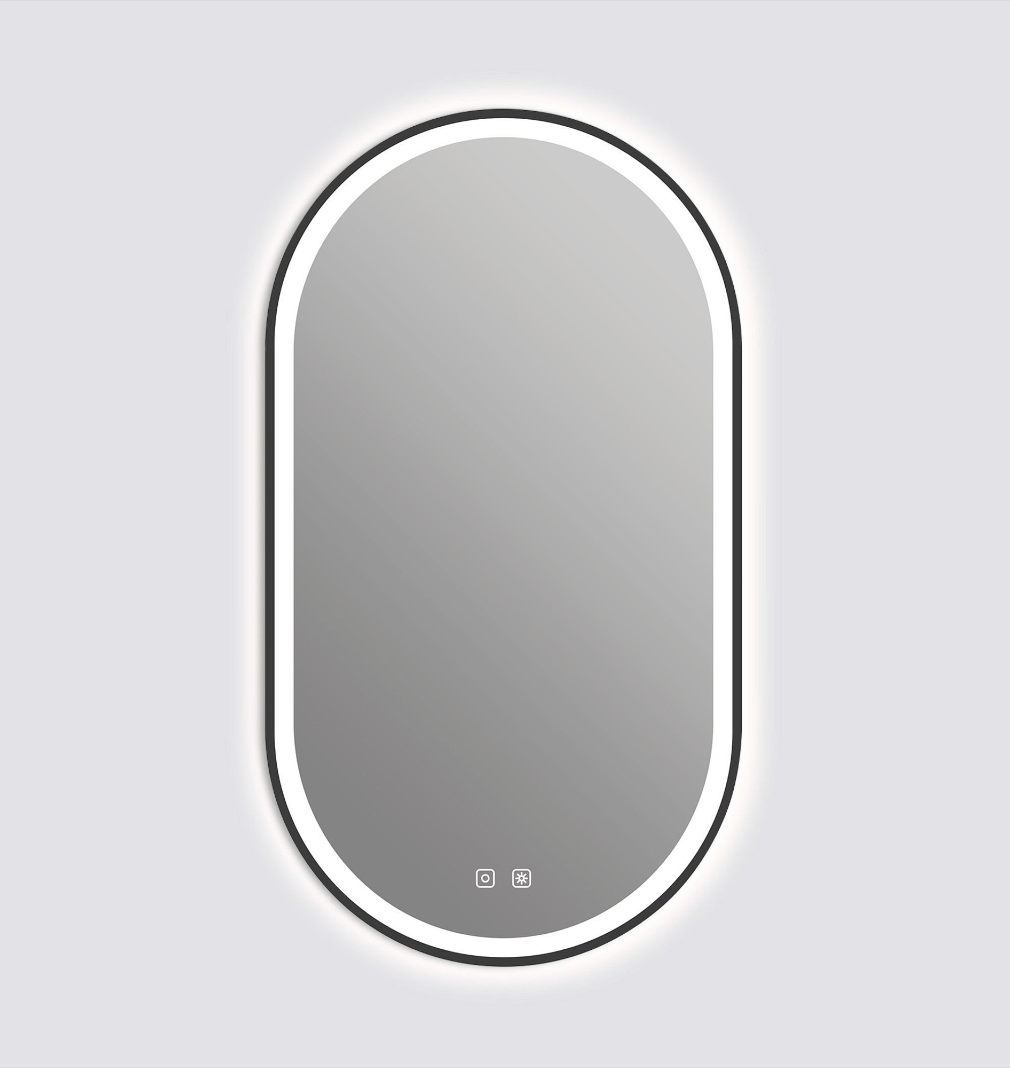 Glover Metal Frame LED Mirror by Rejuvenation