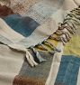 Plaid Silk Throw