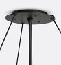 Willamette 32" Double Tier Chandelier, Champagne Glass