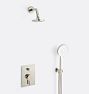 Callahan Pressure Balanced ADA Shower Set - Polished Chrome