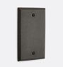 Cornell Blank Switchplate, Espresso Bronze