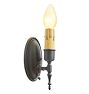 Vintage Colonial Revival Finial Single Sconce